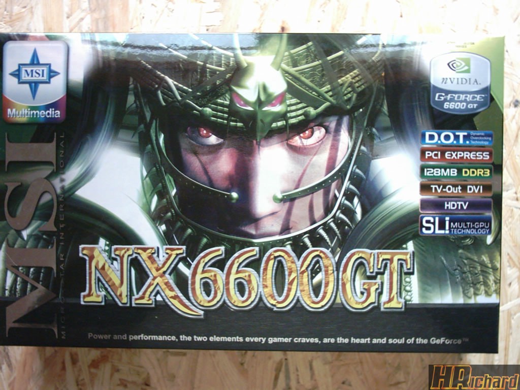 MSI NX6600Gt – 1. kép